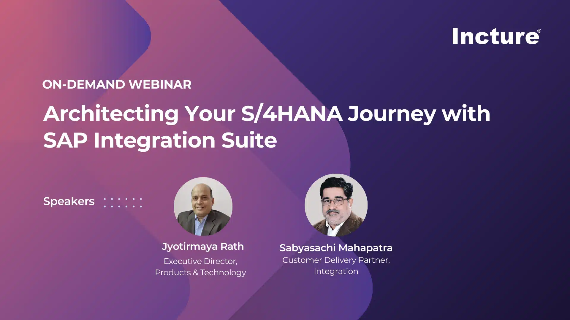 On-demand SAP Integration Suite Sep 18 Webinar 2025 Vimeo Banner