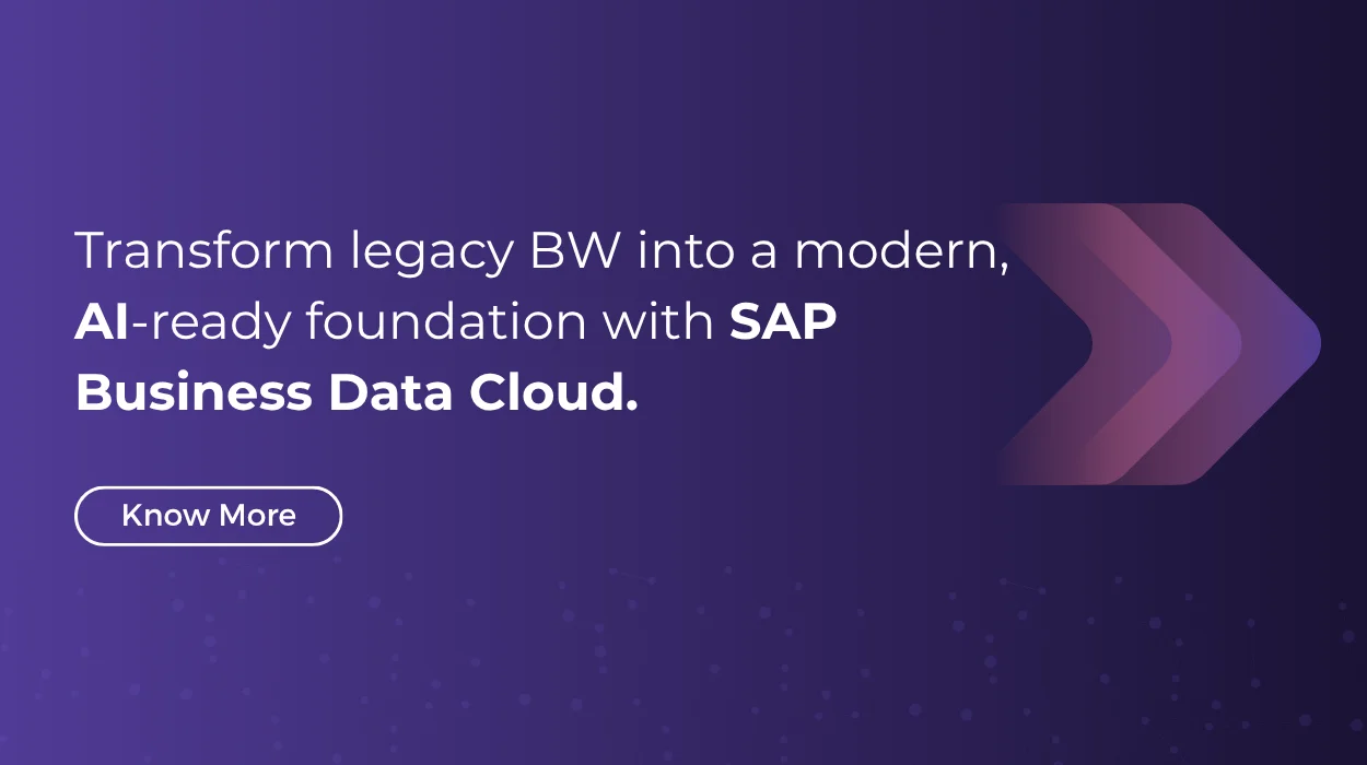 SAP BW Modernization