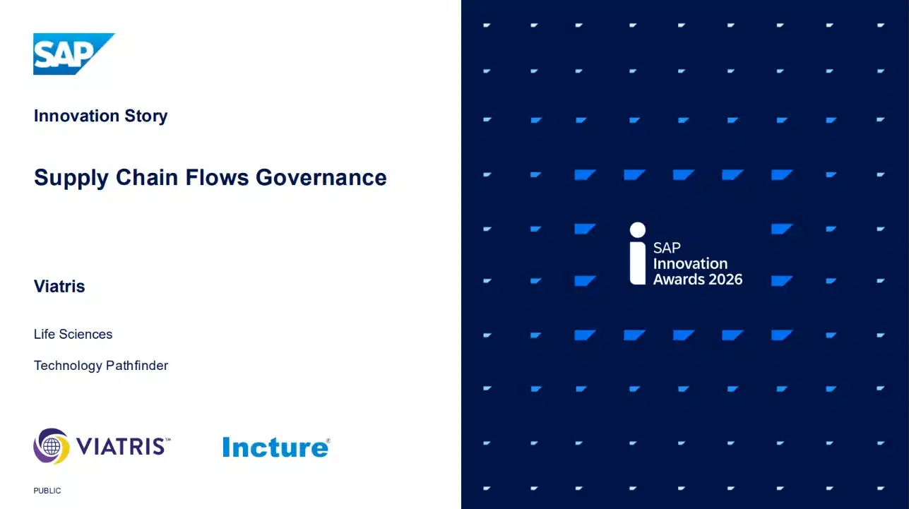sap innovation viatrus - Incture Technologies sap innovation award