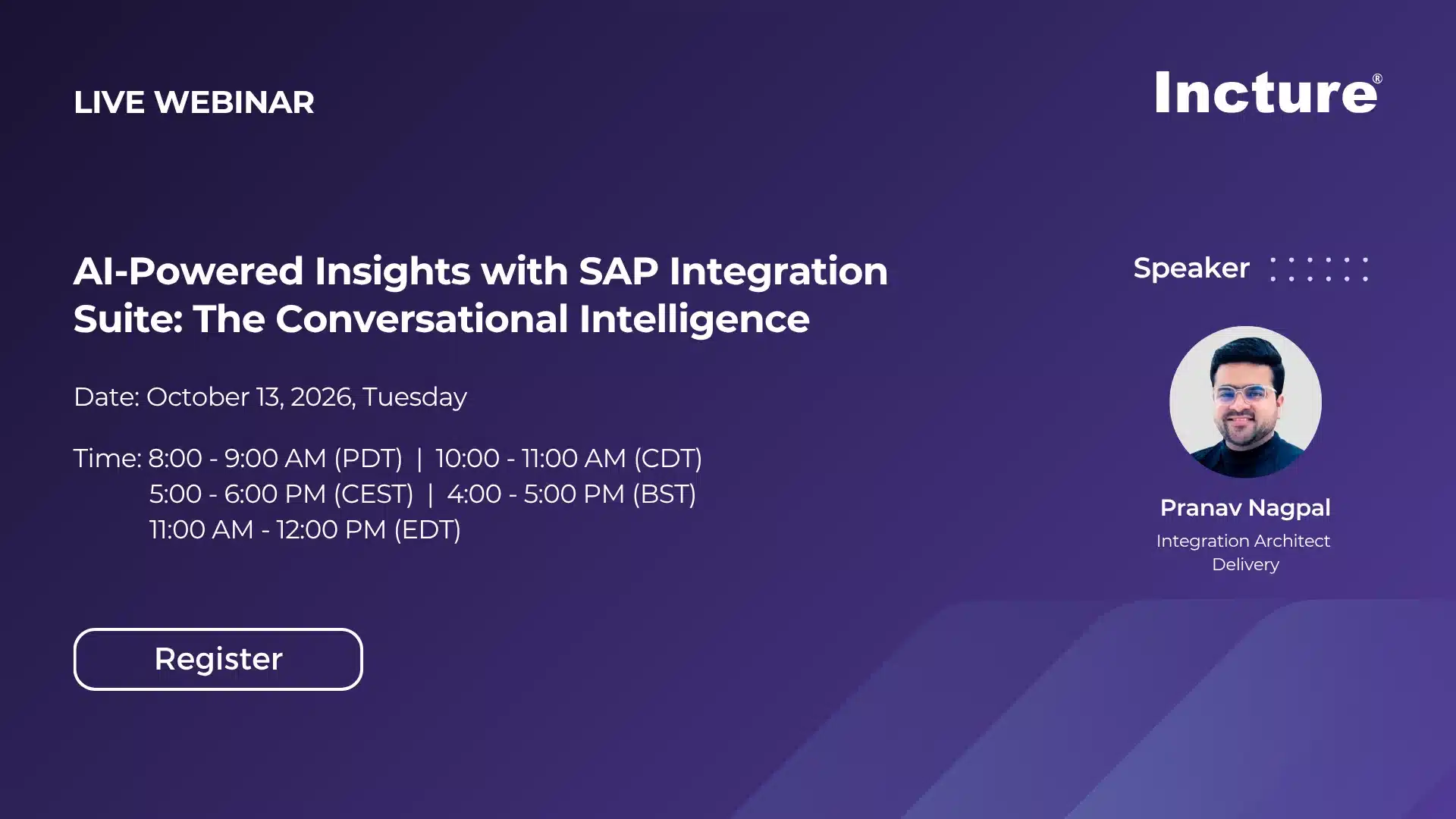 ai-powered webinar - Incture Technologies Ai powered insights